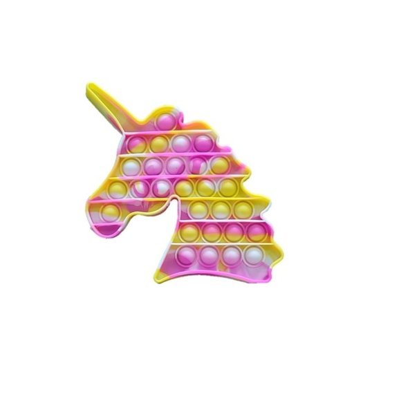 Fidget pop it game toy puzzle gift unicorn - Picture 1 of 2